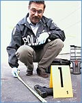 Measuring at crime scene
